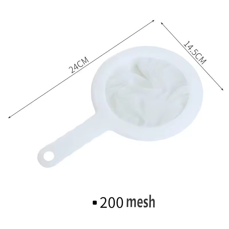 200-Mesh Nylon Fine Strainer Spoon