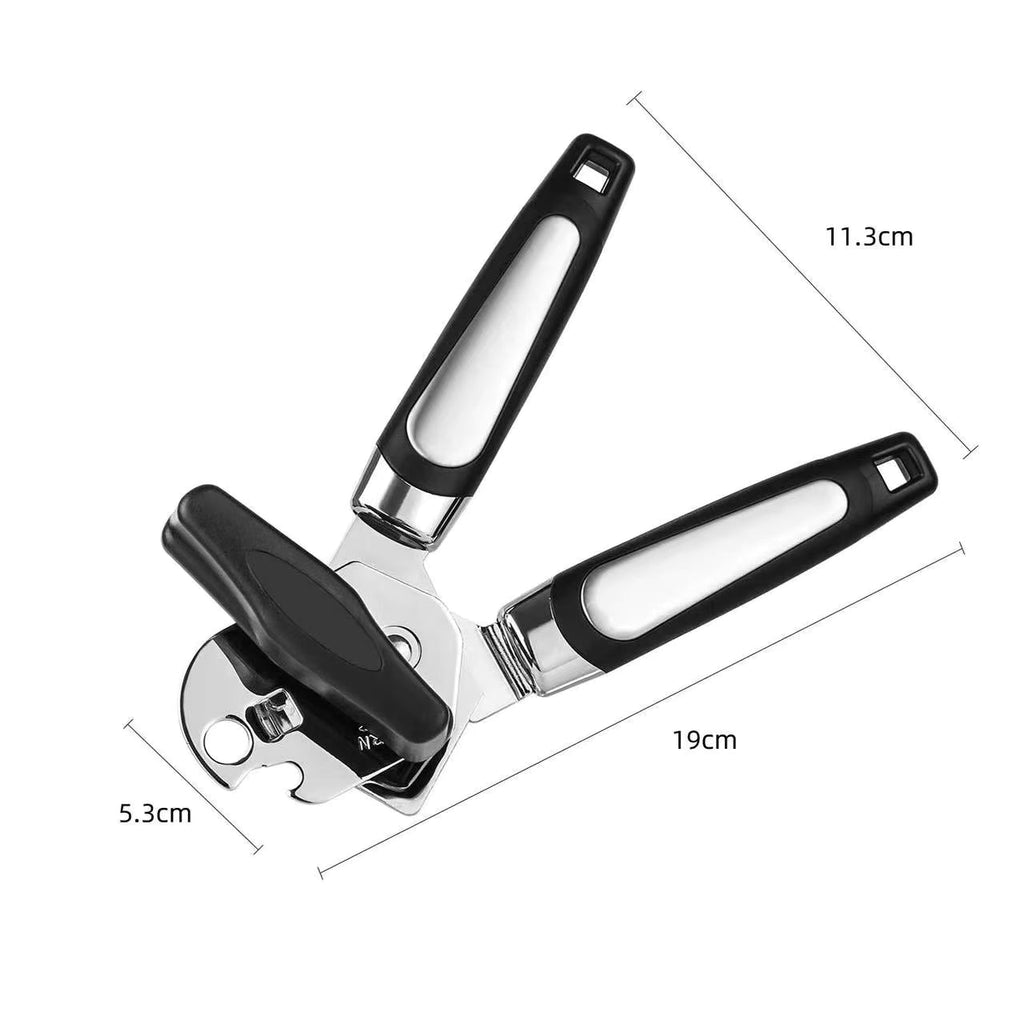 Stainless Steel Multifunction Can Opener