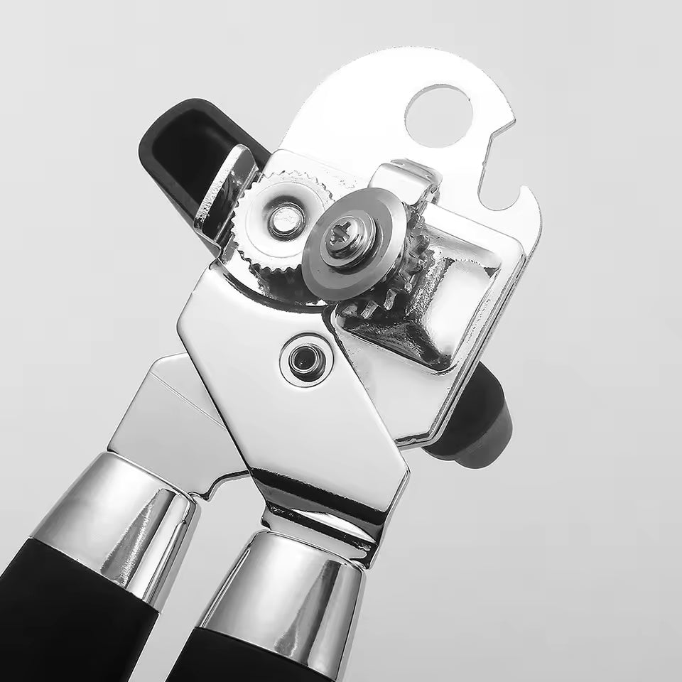 Stainless Steel Multifunction Can Opener