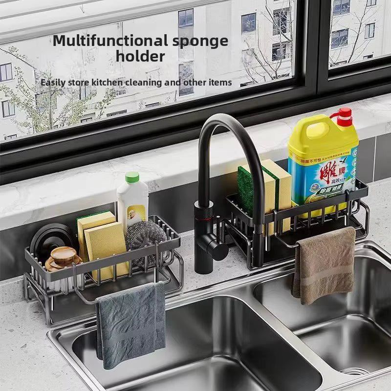 Kitchen Sink Sponge & Scrubber Holder