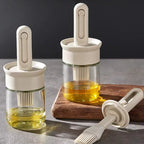 Oil Dispenser Bottle with Silicone Brush