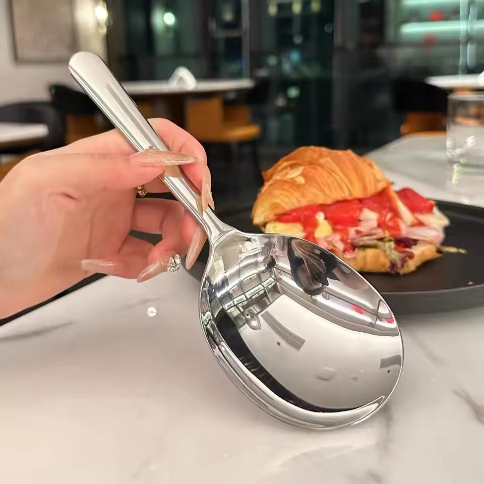 Large Stainless Steel Serving Spoon