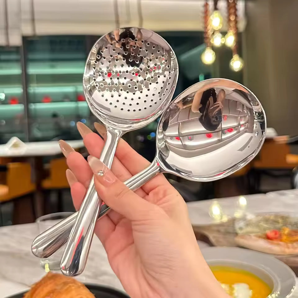 Large Stainless Steel Serving Spoon