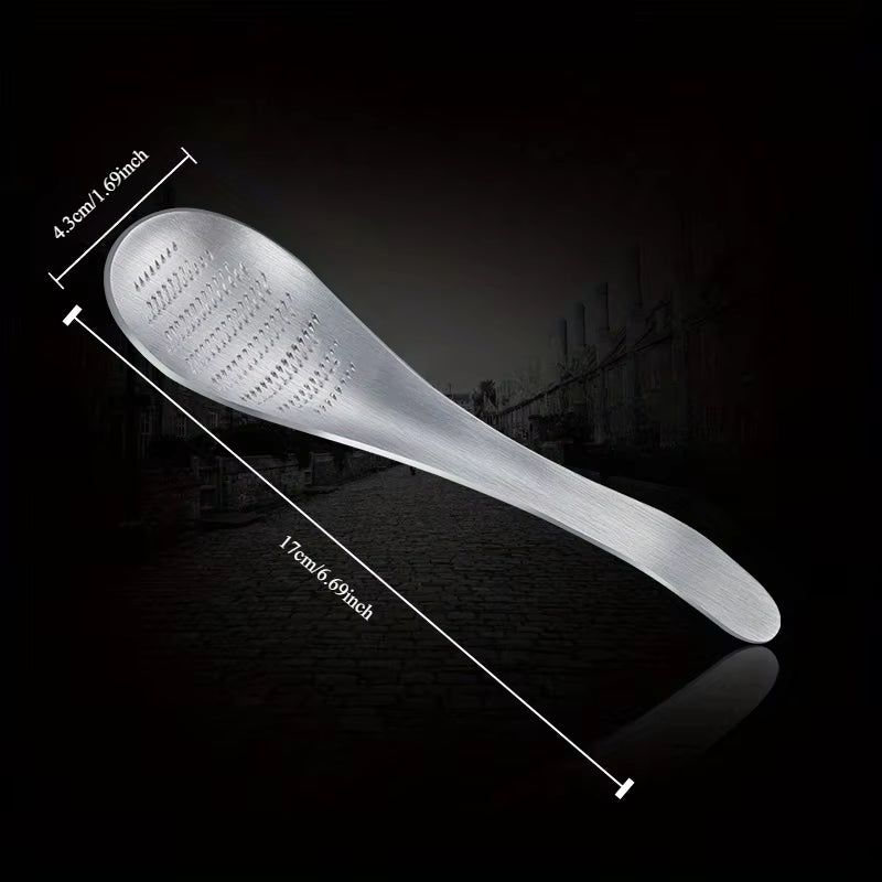 Stainless Steel Garlic & Ginger Grater Spoon