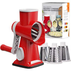 3-in-1 Rotary Cheese & Vegetable Grater