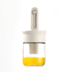 Oil Dispenser Bottle with Silicone Brush