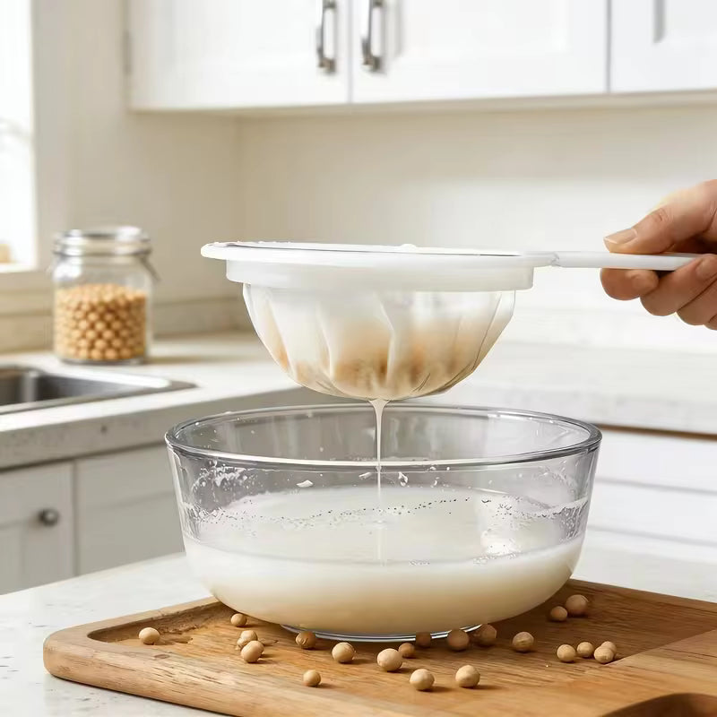 200-Mesh Nylon Fine Strainer Spoon