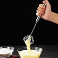 Stainless Steel Semi-Automatic Hand Push Whisk