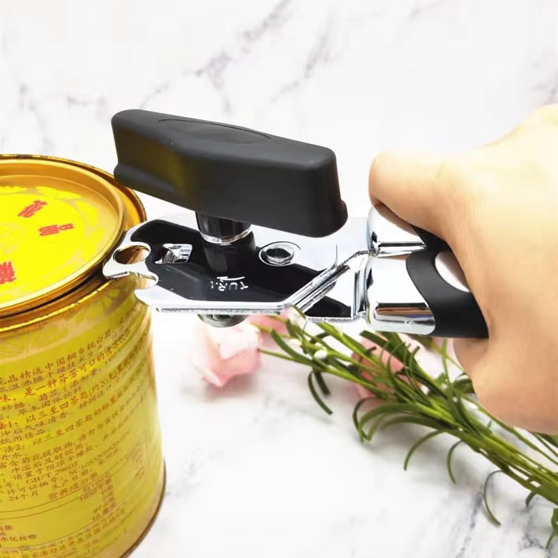 Stainless Steel Multifunction Can Opener