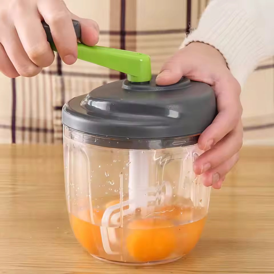 Manual Food Chopper – Garlic, Onion & Vegetable Mincer
