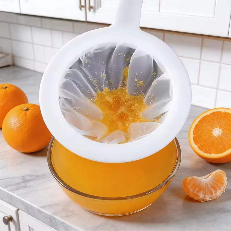 200-Mesh Nylon Fine Strainer Spoon