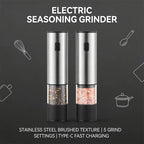 Rechargeable Electric Salt & Pepper Grinder