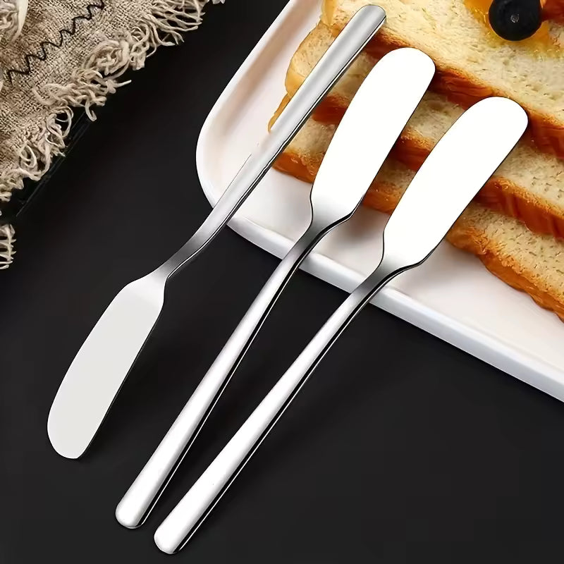 2-Piece Stainless Steel Butter & Cheese Spreader Set