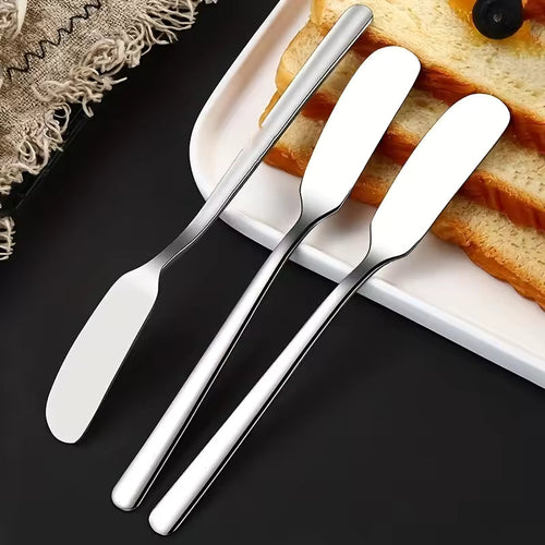 2-Piece Stainless Steel Butter & Cheese Spreader Set