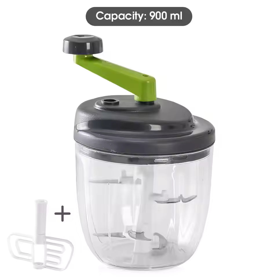 Manual Food Chopper – Garlic, Onion & Vegetable Mincer