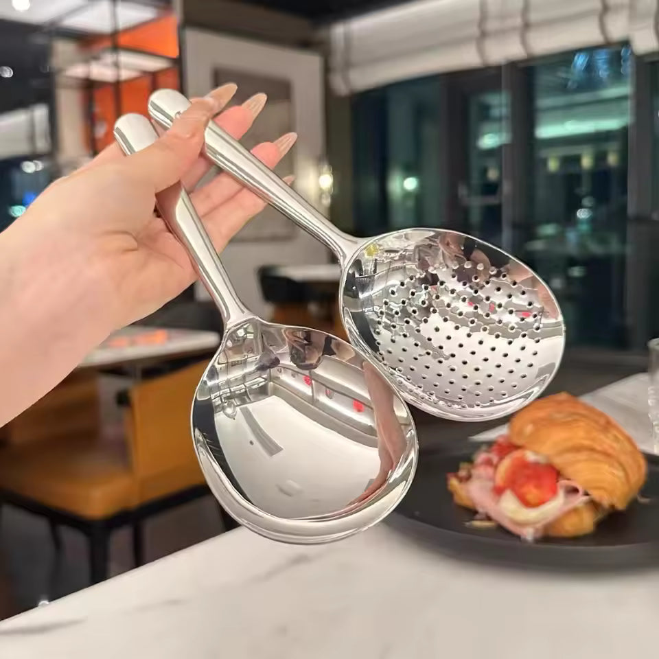 Large Stainless Steel Serving Spoon