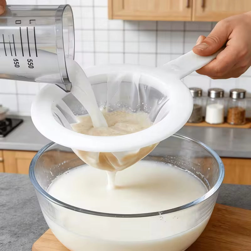 200-Mesh Nylon Fine Strainer Spoon