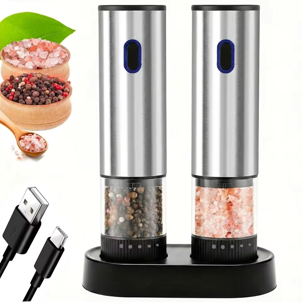Rechargeable Electric Salt & Pepper Grinder